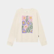 Ystad sweater - Daisy oat white via Brand Mission