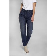 Nora Mom jeans - hemp blue via Brand Mission