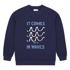 Rolls sweater - navy via Brand Mission