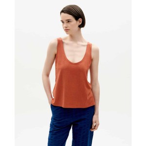 Hemp tanktop - clay red from Brand Mission