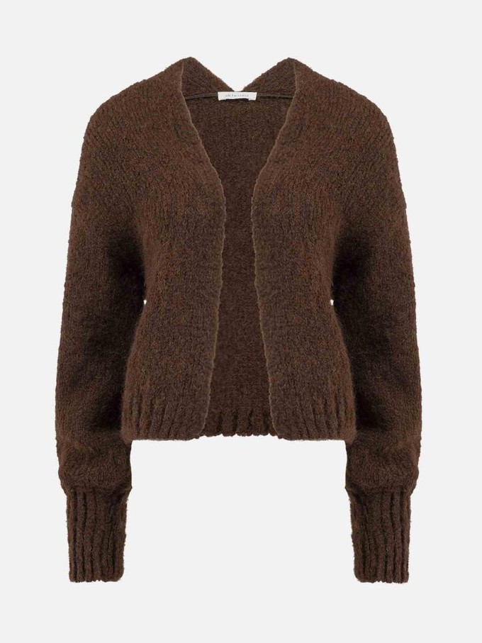 Louiza cardigan -coffee brown from Brand Mission