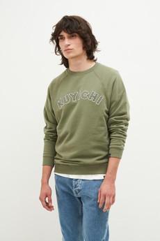 Randy sweater  - Army green via Brand Mission