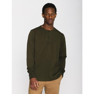 BO longsleeve henley - forrest night from Brand Mission