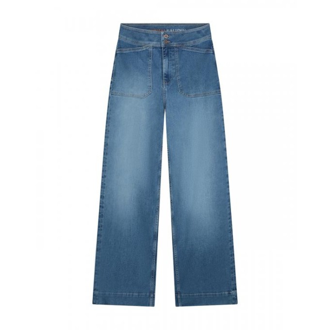Farrah worker jeans - Ocala blue from Brand Mission