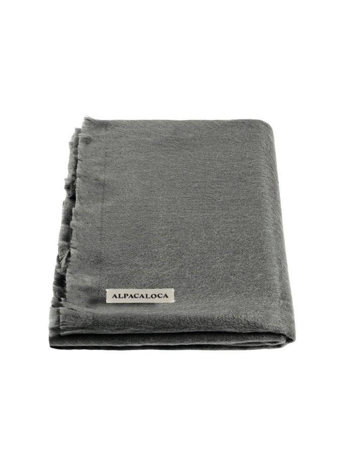 Alpaca Slim sjaal - dark grey from Brand Mission