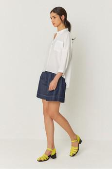 Mattina shirt - white via Brand Mission