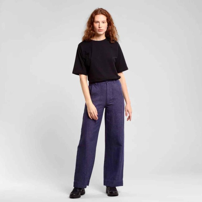 Vara workers broek - hemp navy from Brand Mission