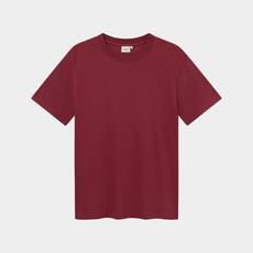 T-shirt gustavsberg hemp - tibetan red via Brand Mission