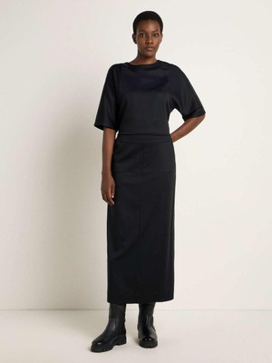 Rok midi  - blackberry from Brand Mission