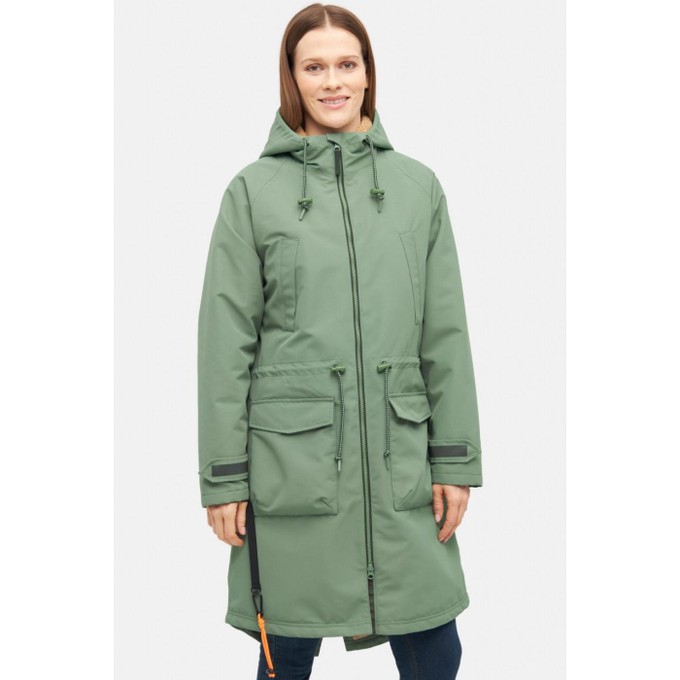 Phoebholm winterjas - hedge green from Brand Mission