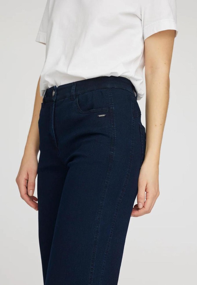 Serene pantalon - dark blue denim from Brand Mission