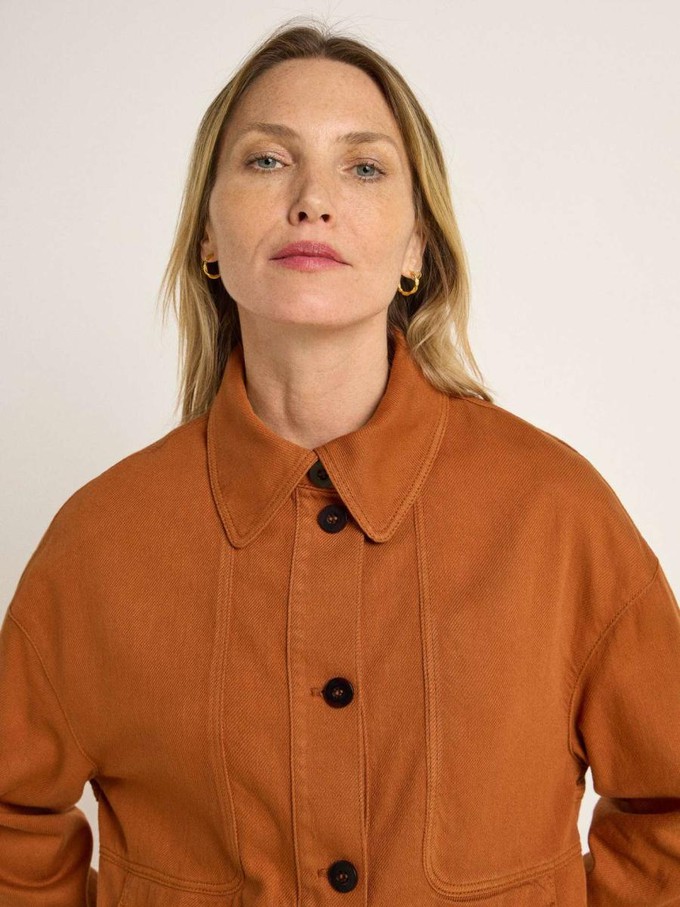 Relaxed jacket - almond from Brand Mission