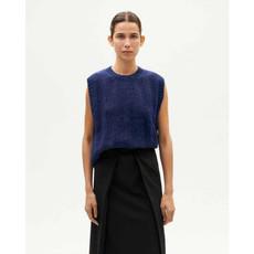 Kelly Knitted Vest - Klein Blue via Brand Mission