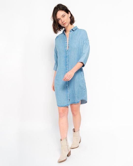 Mara dress denim - light blue from Brand Mission