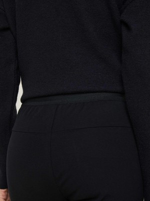 Slim fit broek - black from Brand Mission