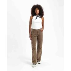 Lena Loose corduroy broek - taupe via Brand Mission