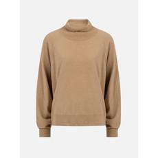 Sumac Sweater Turtle - camel via Brand Mission