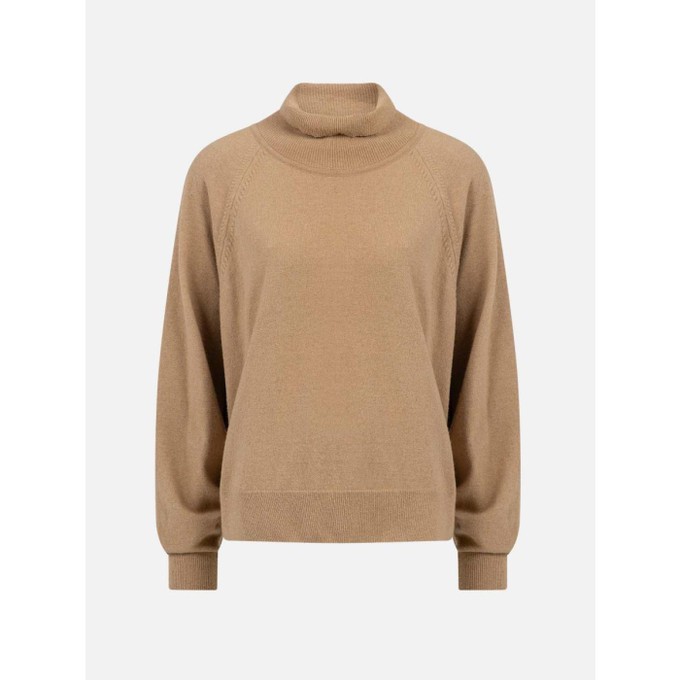 Sumac Sweater Turtle - camel from Brand Mission