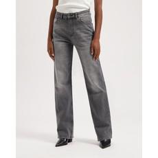 Izabella straight jeans - faded grey via Brand Mission