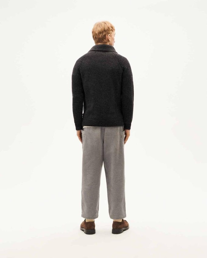 Otto knitted - grey wool from Brand Mission