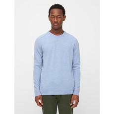 Basic o-neck knit - ashley blue via Brand Mission