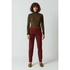 Landa broek - burgundy via Brand Mission