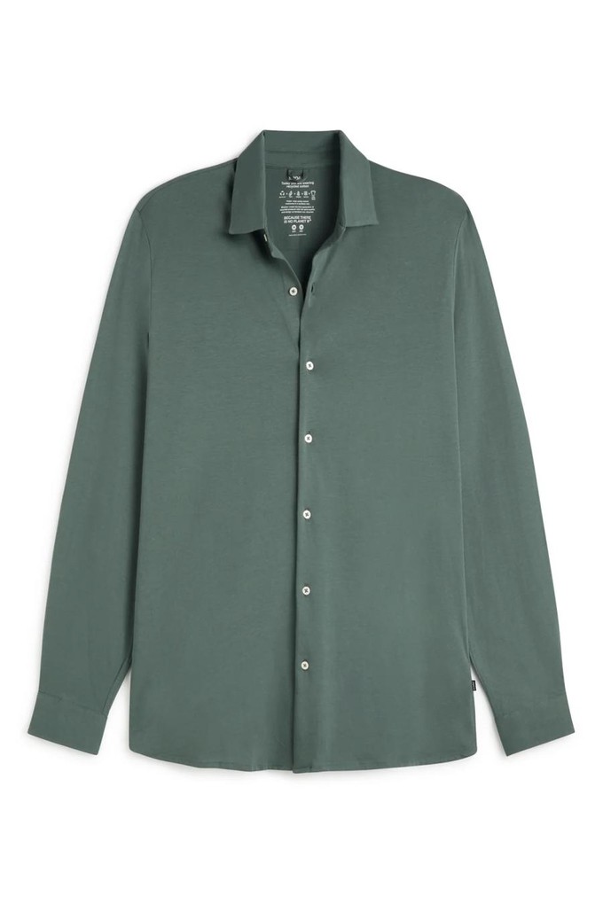 Gael shirt - dusty green from Brand Mission