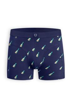 Champagne boxer - navy via Brand Mission