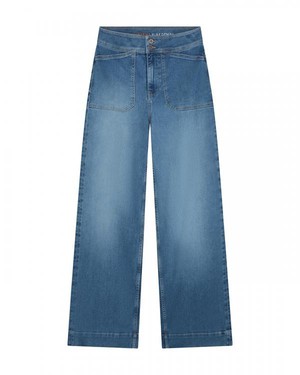 Farrah worker jeans - ocala blue from Brand Mission