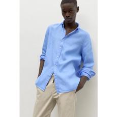 Malibu shirt - french blue via Brand Mission