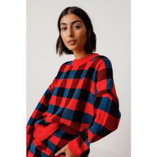 Lexa sweater - multicolor print via Brand Mission