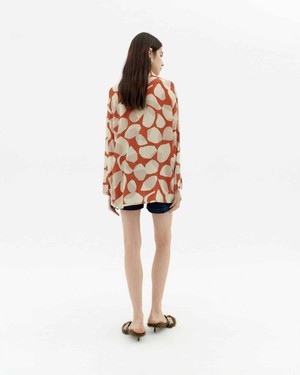 Ava blouse - leaf light from Brand Mission