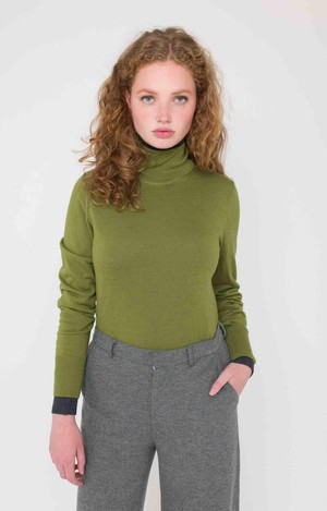 Frida fine merino coltrui - fresh green from Brand Mission