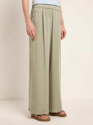 Pantalon tencel - aqua grey from Brand Mission