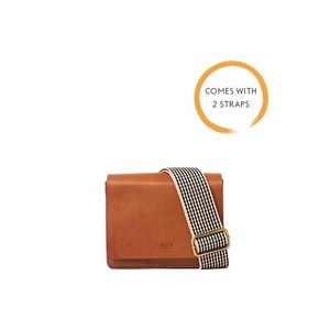 Audrey mini tas - cognac from Brand Mission