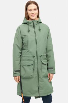 Phoebholm winterjas - hedge green via Brand Mission