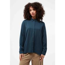 Iva blouse - midnight blue via Brand Mission