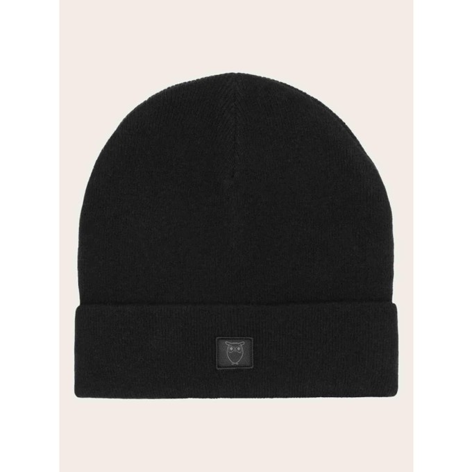 Organic merinowool beanie - black jet from Brand Mission