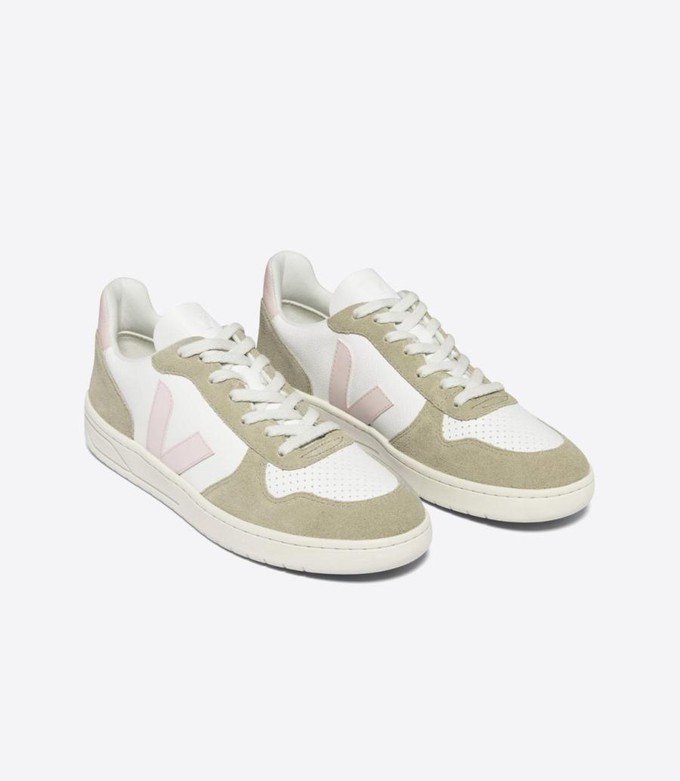 V10 sneaker - white petale sahara from Brand Mission