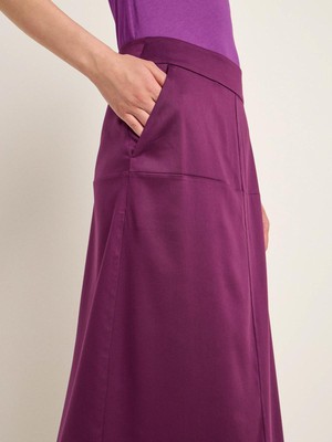 Rok midi  - blackberry from Brand Mission