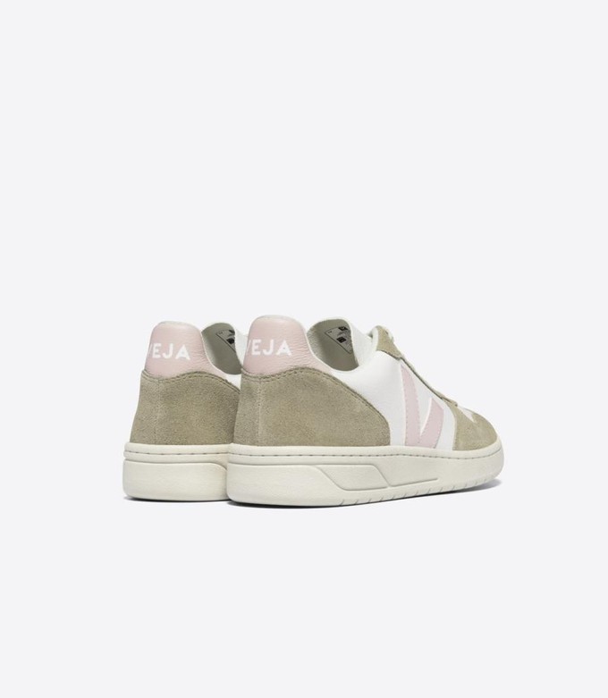 V10 sneaker - white petale sahara from Brand Mission