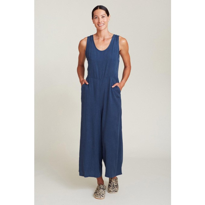 Timor jumpsuit - majorica blue from Brand Mission