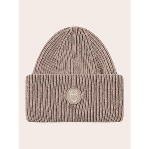 Big rib wool beanie - kelp melange from Brand Mission