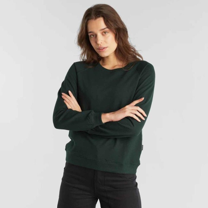 Ystad sweater - donkergroen from Brand Mission