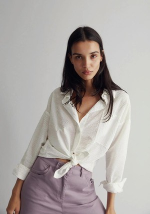 Hanako blouse - off white from Brand Mission