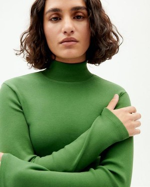 Aine ribtop - garden green from Brand Mission