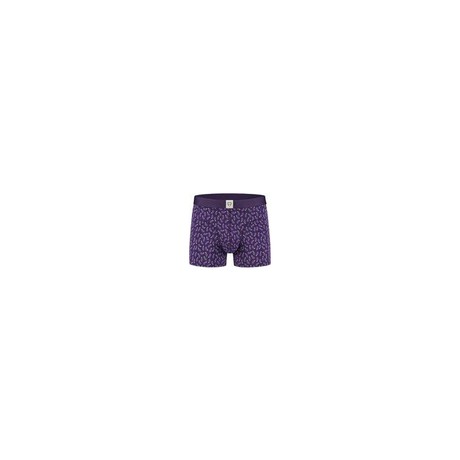 Arthur boxer, aubergine print from Brand Mission