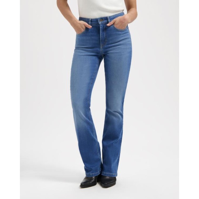 Zoe High Rise Bootcut - standard blue from Brand Mission