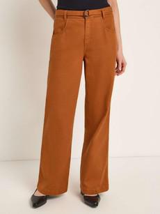 Pantalon met riem - almond via Brand Mission