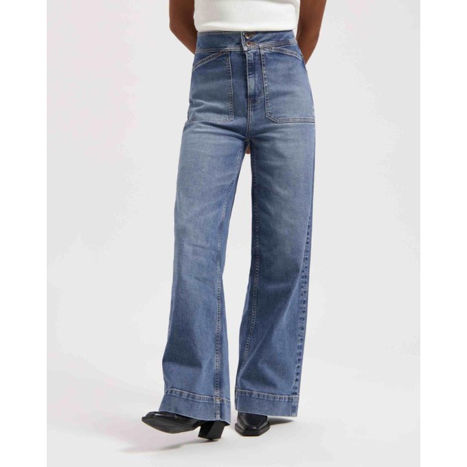 Farrah worker jeans - Medium Aged Blue from Brand Mission